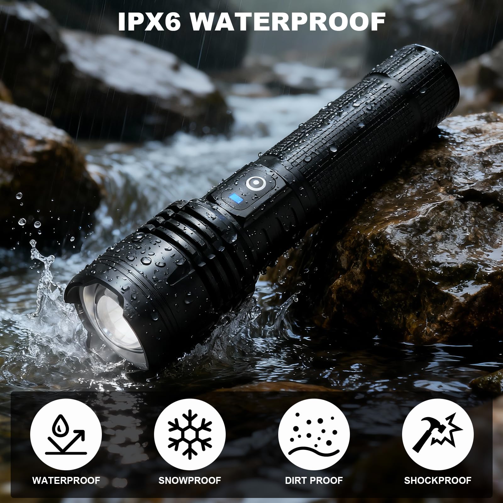 Lylting 3Pack ergonomic buttons enable safer mode switching.