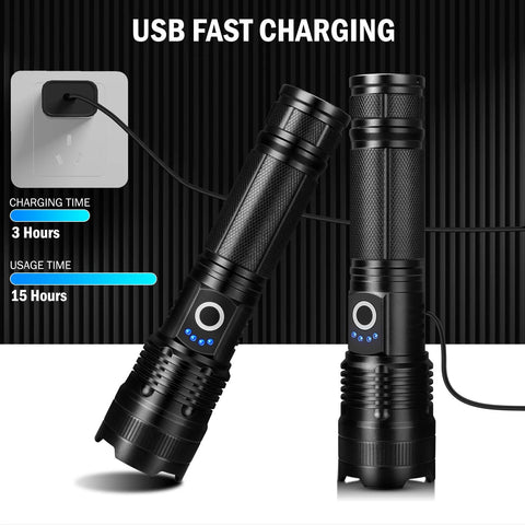 Lylting USB-C charging port highlighted for quick recharge.