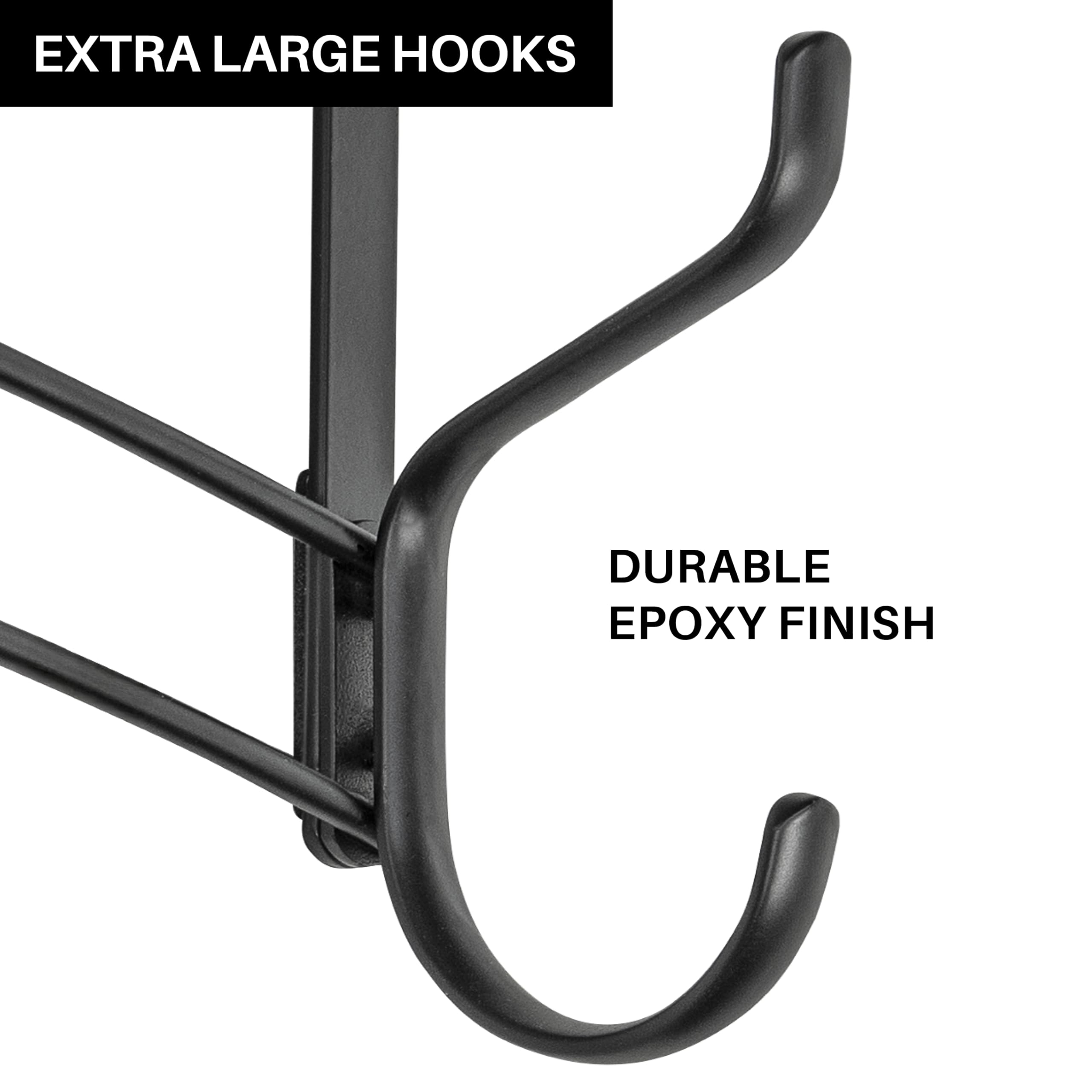 LYNK Professional Home epoxy-coated steel frame delivers durable daily storage.