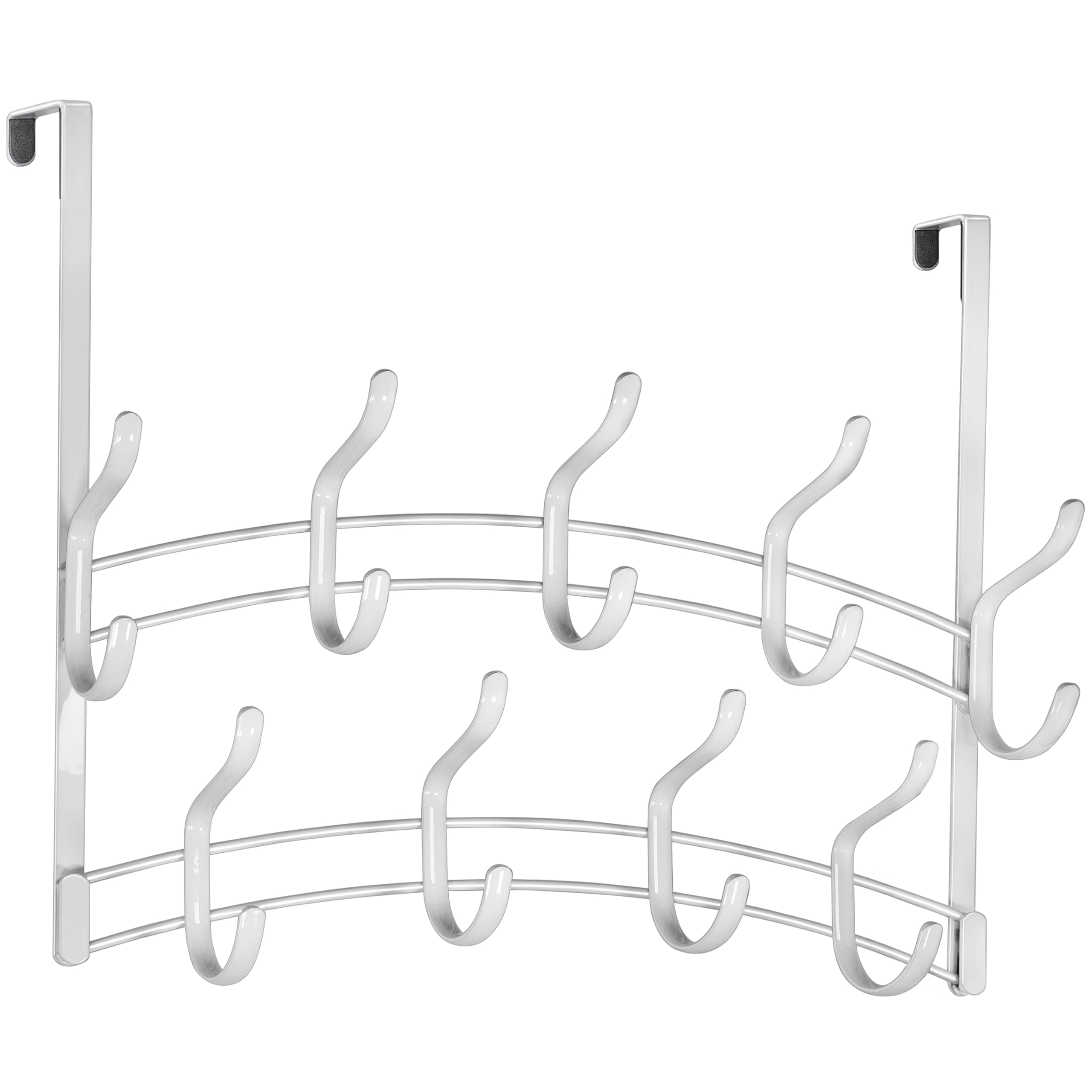 LYNK over-door hanger fits standard doors with easy installation for towels and coats.