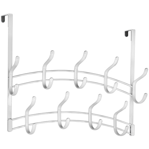 LYNK over-door hanger fits standard doors with easy installation for towels and coats.