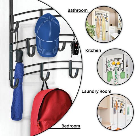 LYNK Professional door-fit hooks designed to fit standard doors