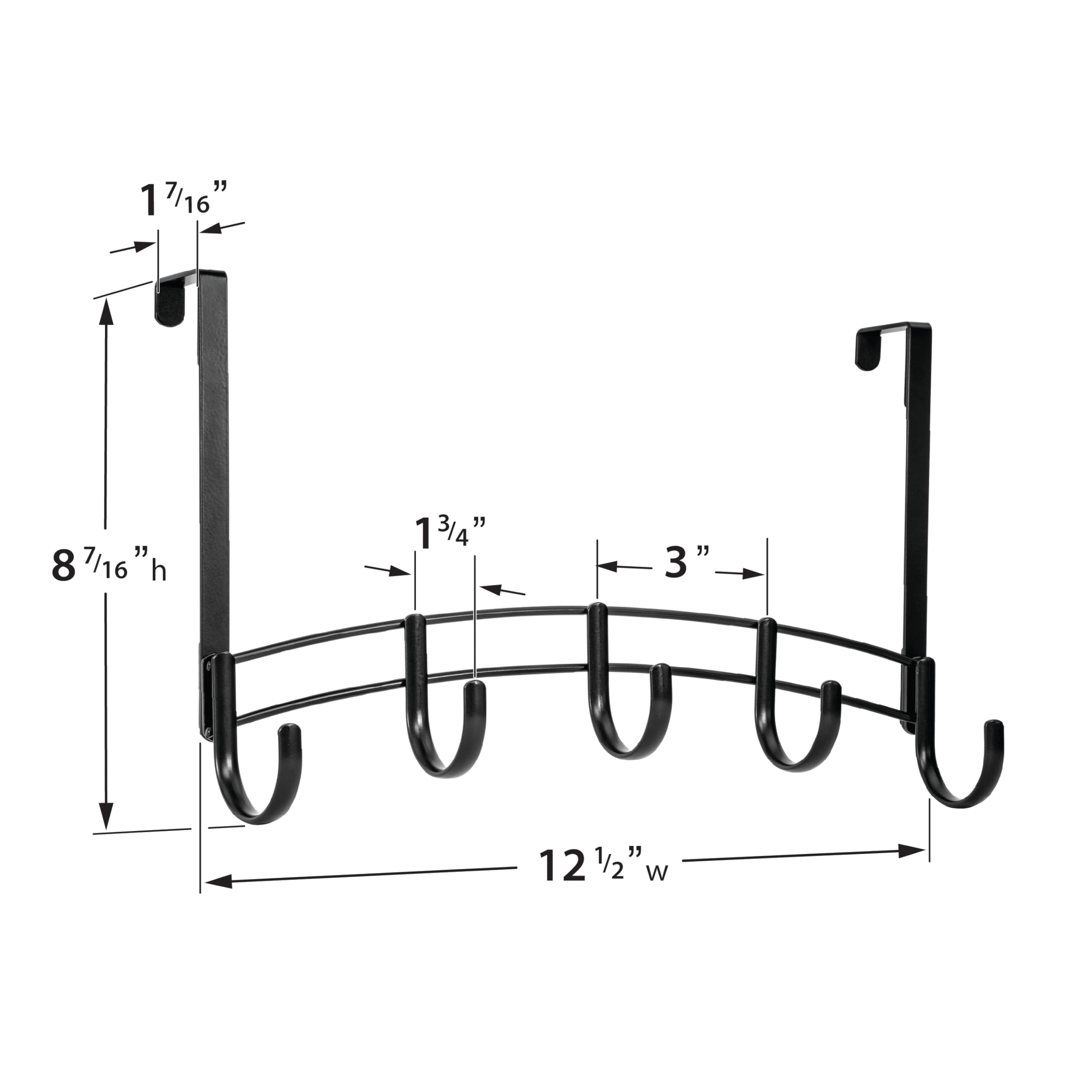 Lifetime warranty offered with LYNK Professional Home over-the-door hooks for peace of mind.
