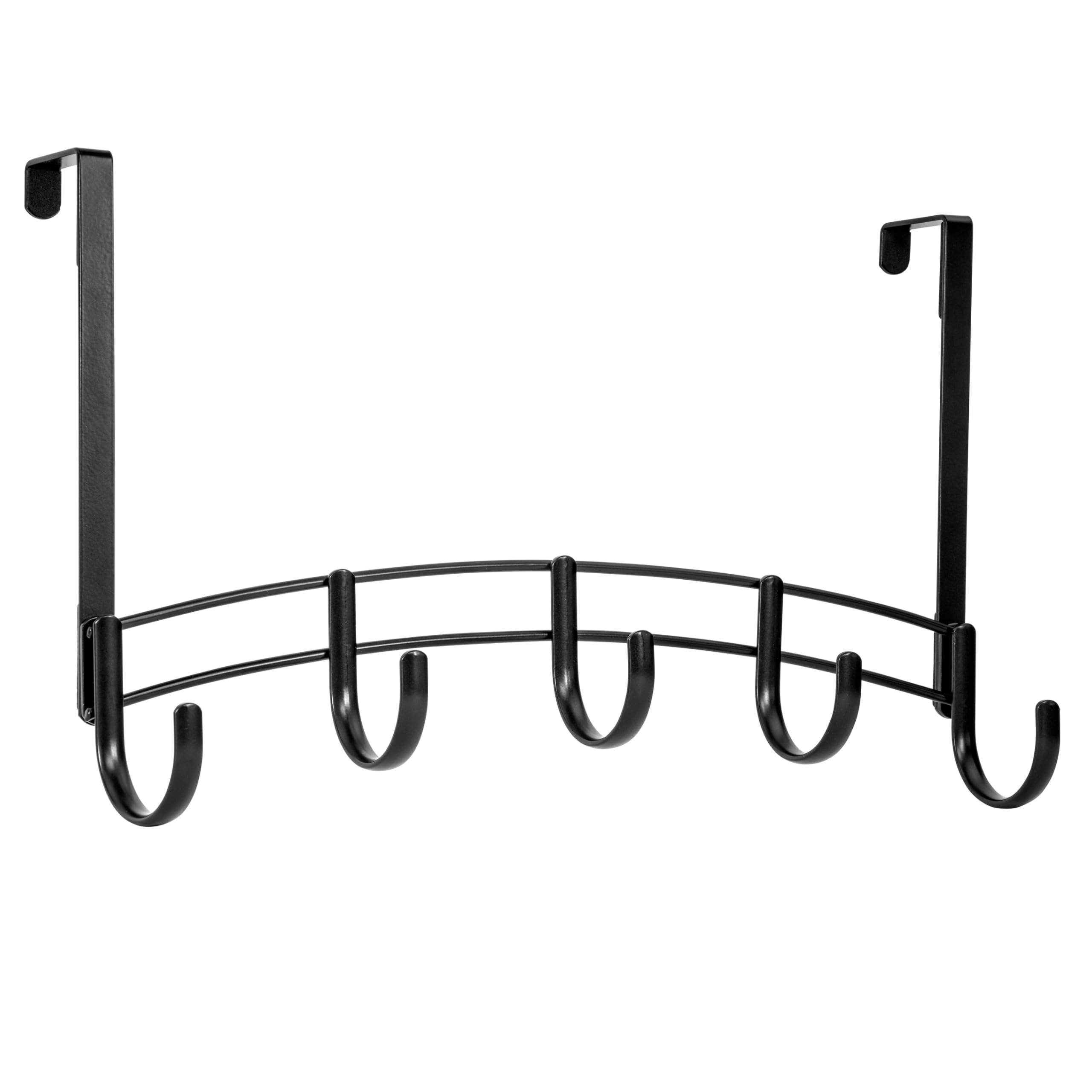 Close-up of soft-padding on LYNK Professional Home hooks protecting doors from scuffs.