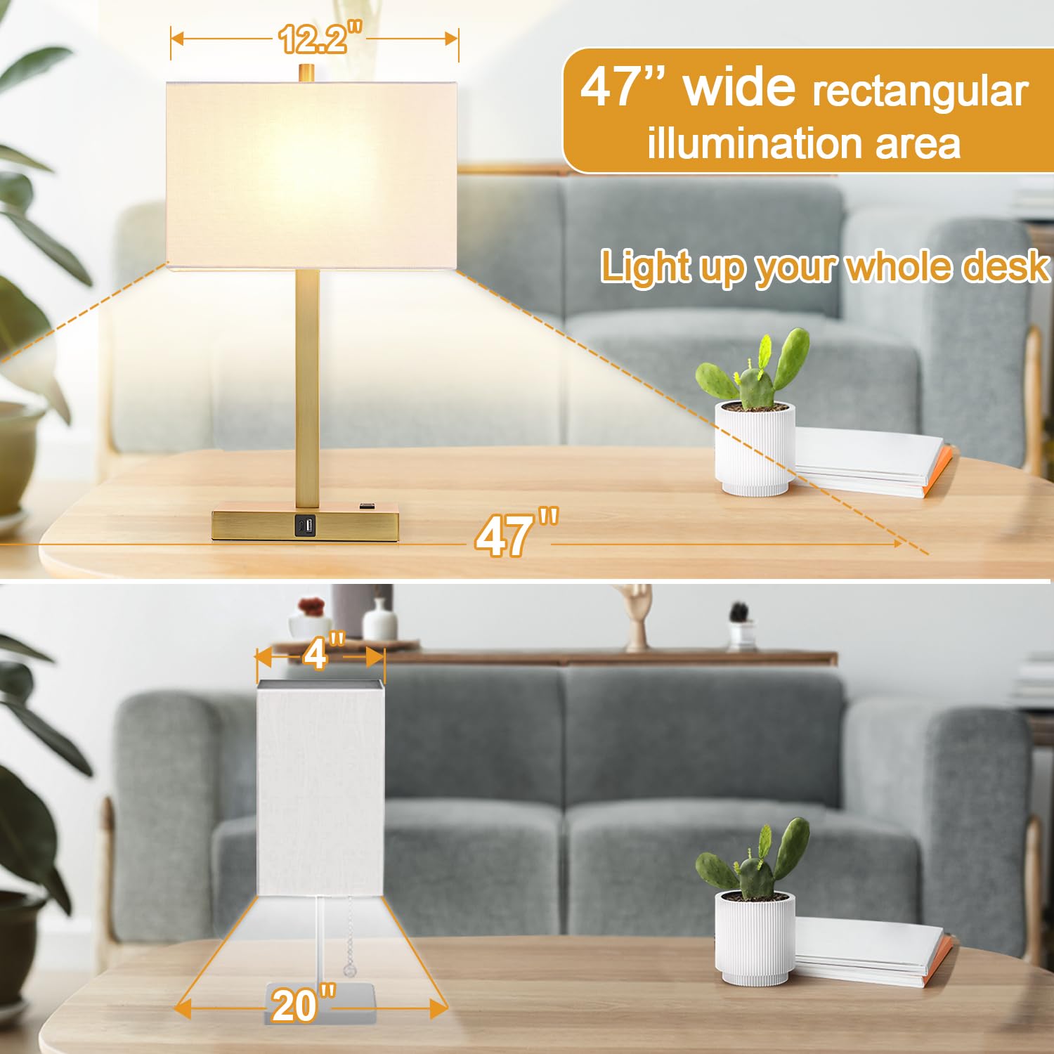 Lynnoland bedside lamp highlighting 3-way dimming and stable base