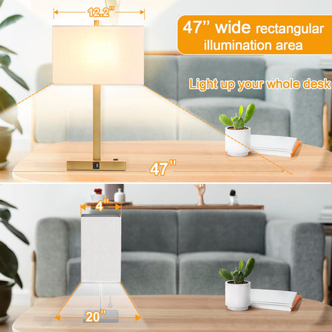 Lynnoland bedside lamp highlighting 3-way dimming and stable base