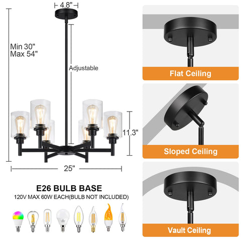 Lynnoland versatile dining light over table for living rooms and more.