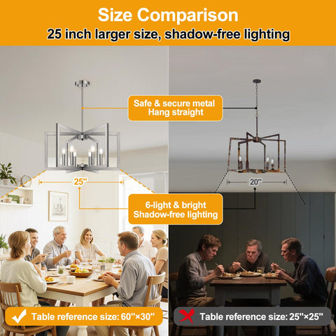 Lynnoland kitchen island pendant adds industrial style and focal illumination.