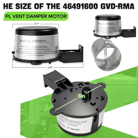Lynvire GVD-RAM PL motor damper component view for reference.
