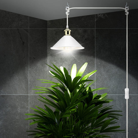 Industrial hanging light with E26 socket by LYOOWNG for versatile setups