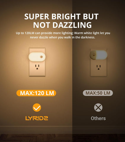 Lyridz compact design leaves the second outlet free.