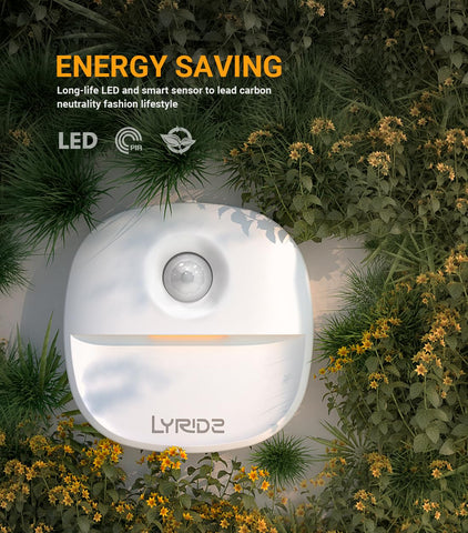 Lyridz plug-in night light, easy setup and manual included