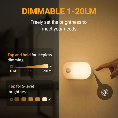 Lyridz compact night light designed for small spaces and discreet placement.