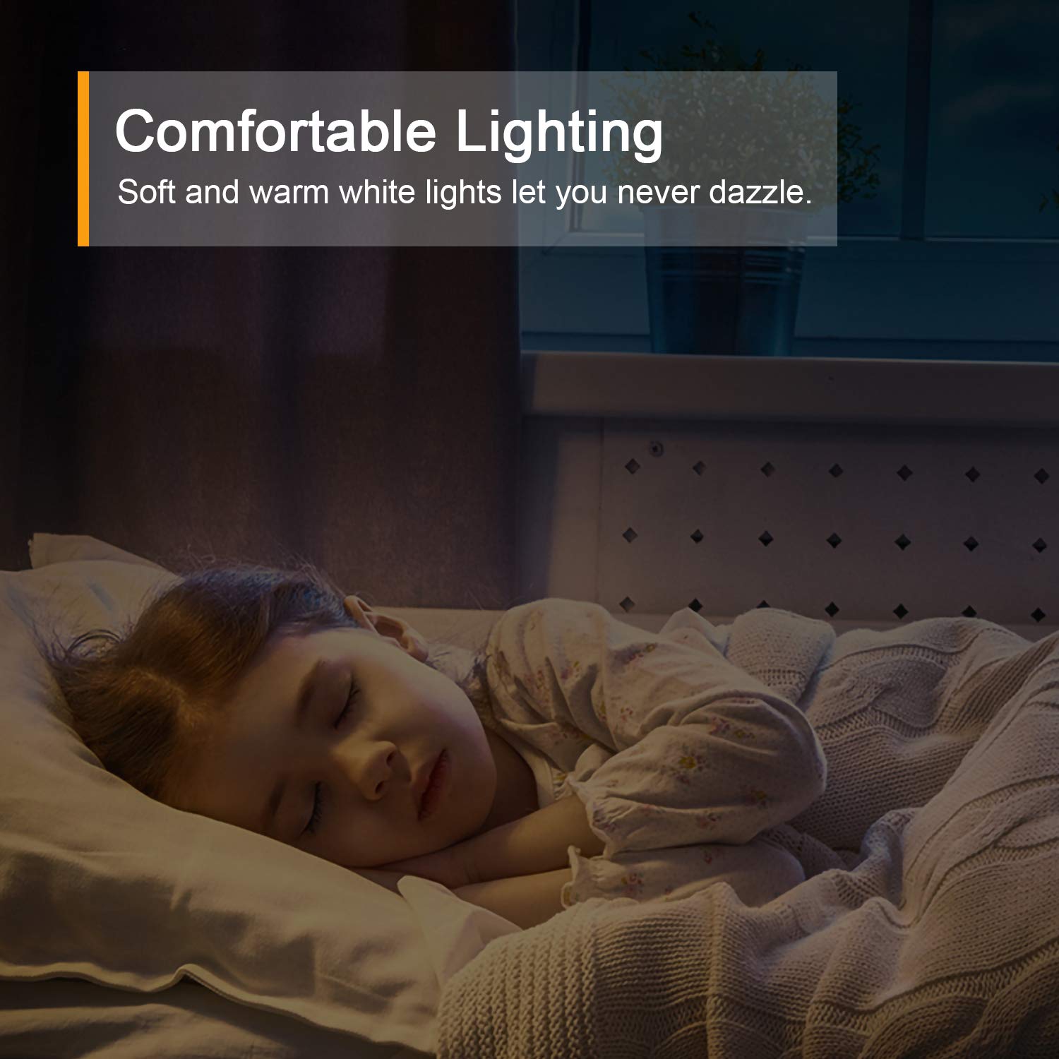 Lyridz auto-off feature saves energy when no motion is detected.