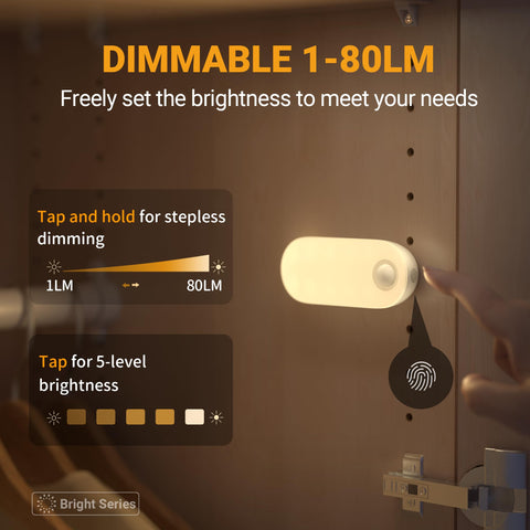 Lyridz 2700K soft light reduces glare and guides you at night