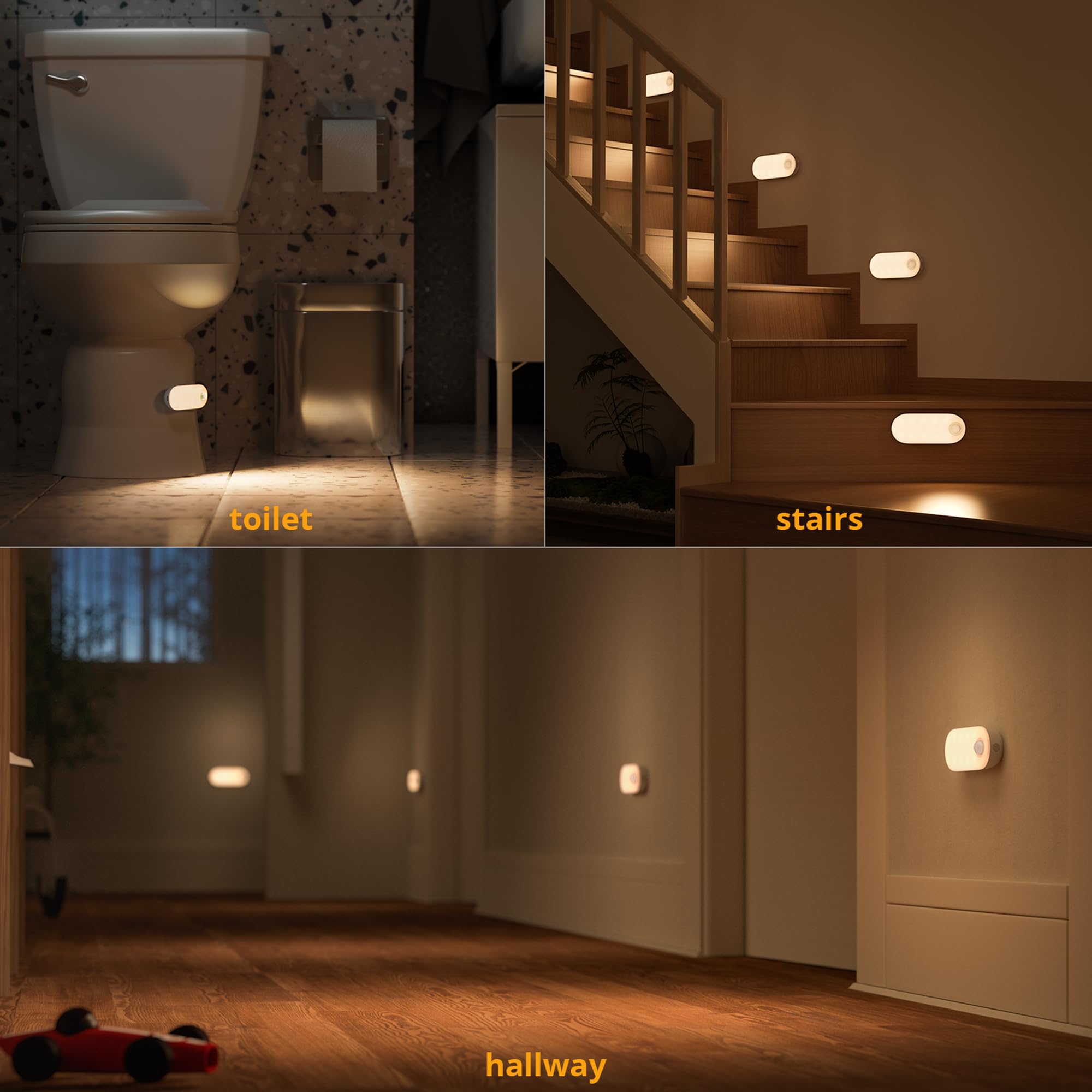 Lyridz ideal for bathroom, hallway, kitchen and stairs lighting