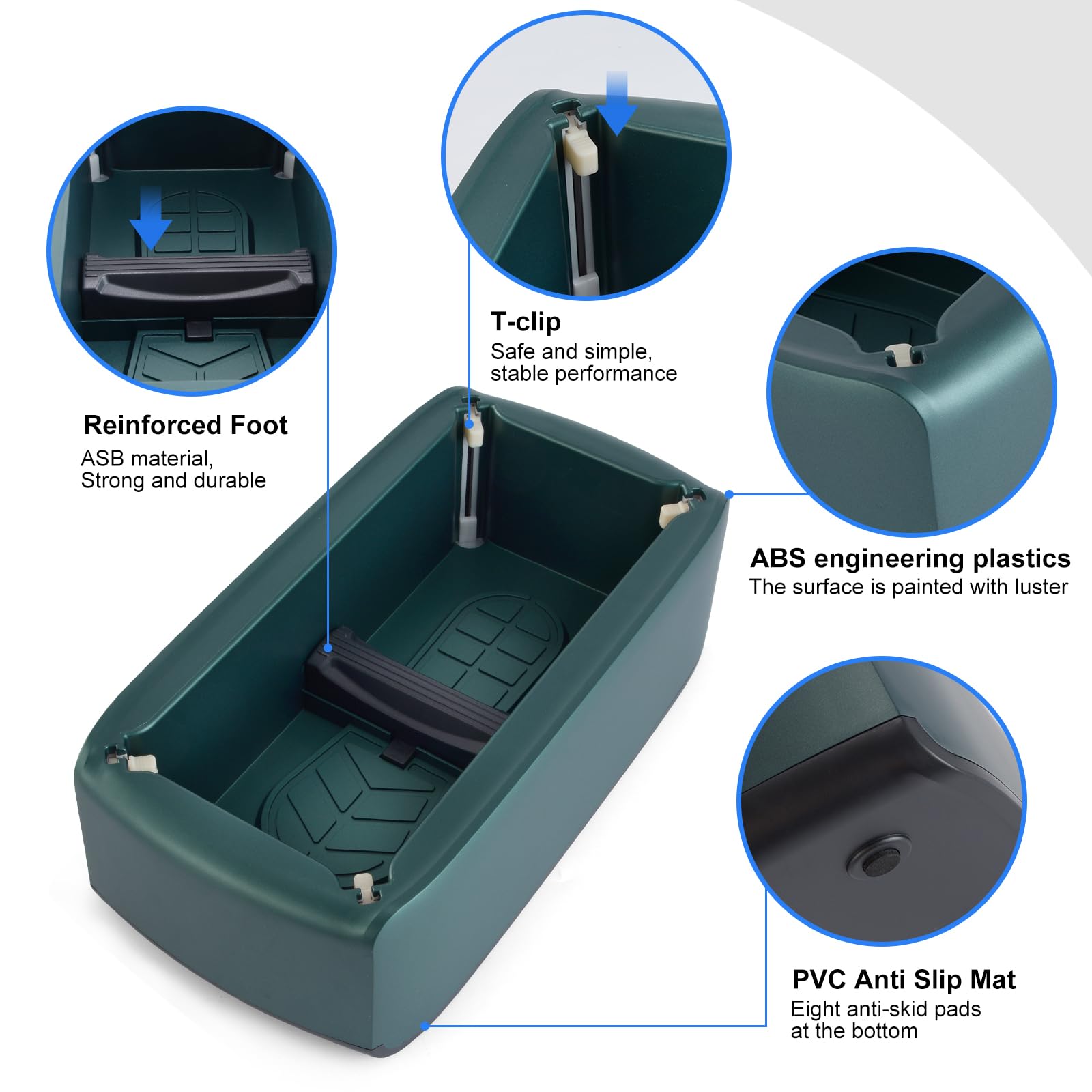 LYSHIYI anti-slip base detail promotes stable, safe operation