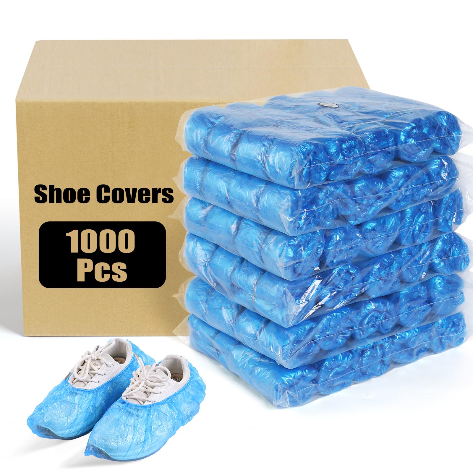 LYSHIYI durable reinforced shoe covers protect footwear during daily indoor tasks.
