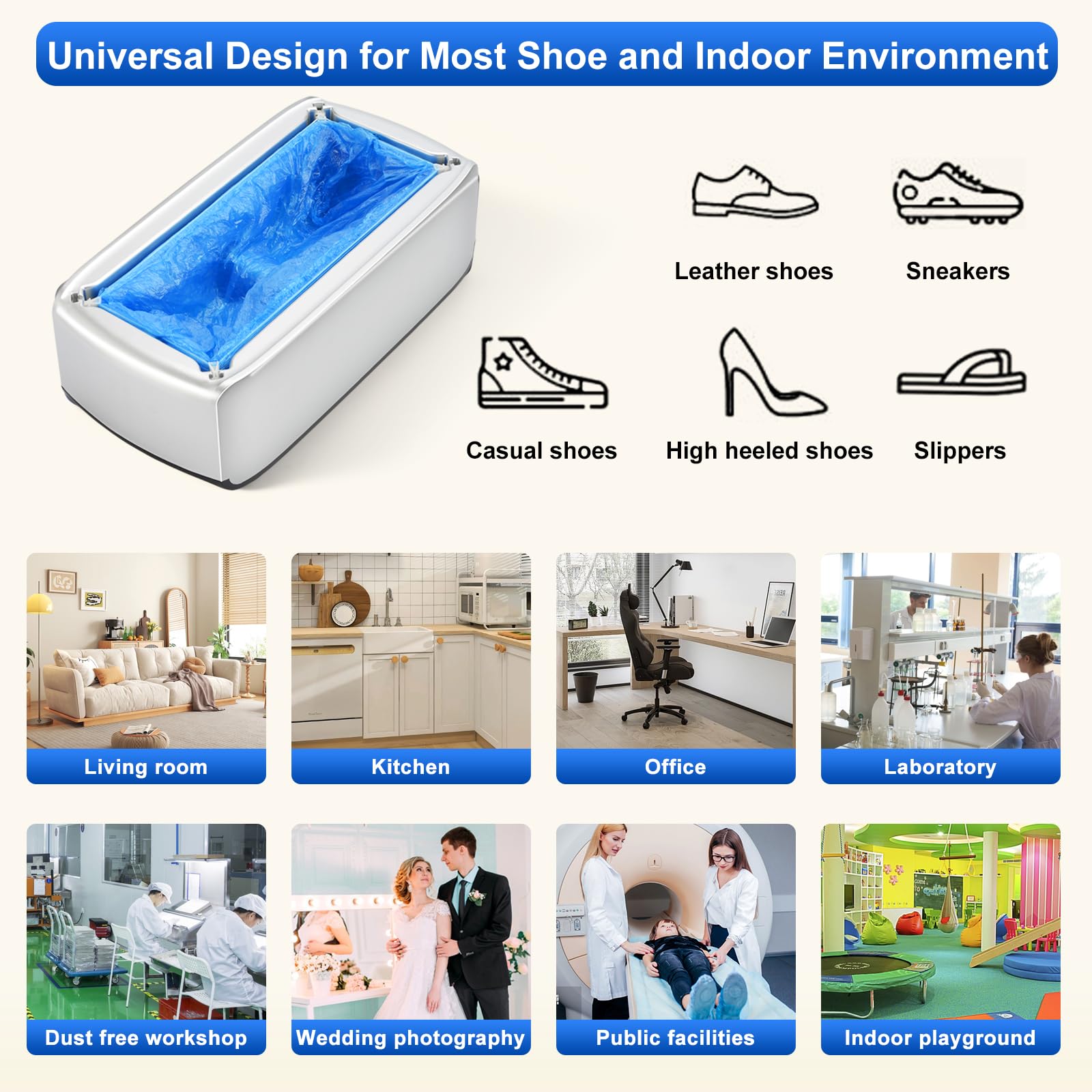 Indoor/outdoor versatility ideal for homes, offices, clinics and stores