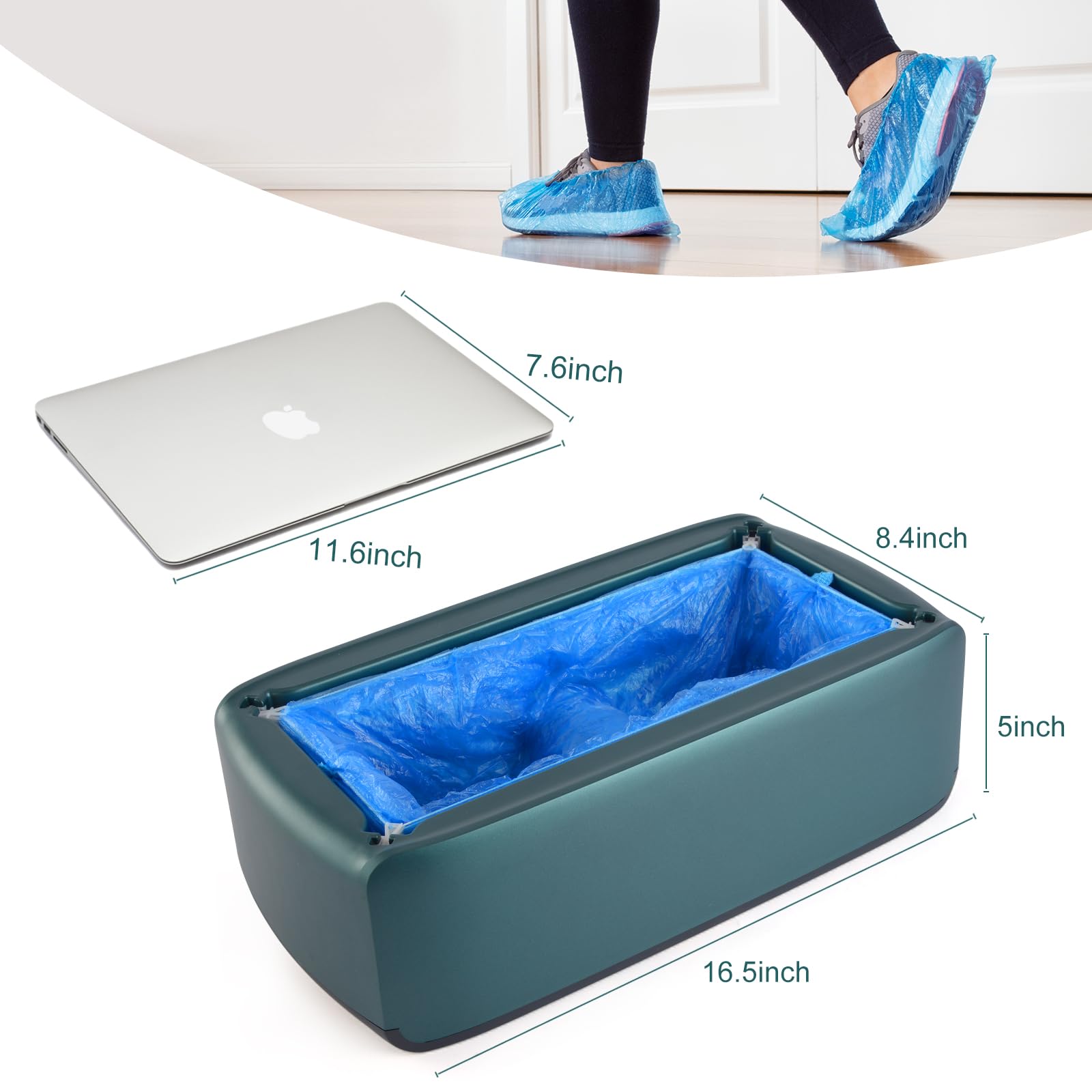 LYSHIYI pedal dispense action demonstrates quick, hands-free coverage