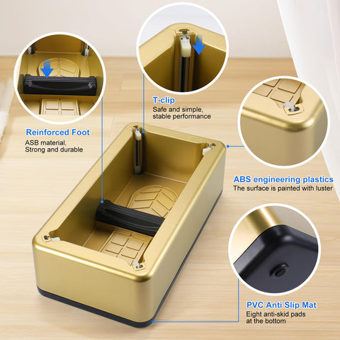 LYSHIYI shoe cover mechanism with pedal enables hands-free operation.