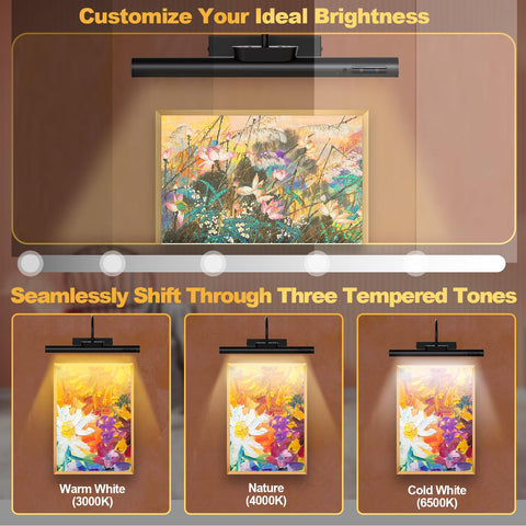 LYTARA 70 LED beads deliver broad, even brightness across artworks.