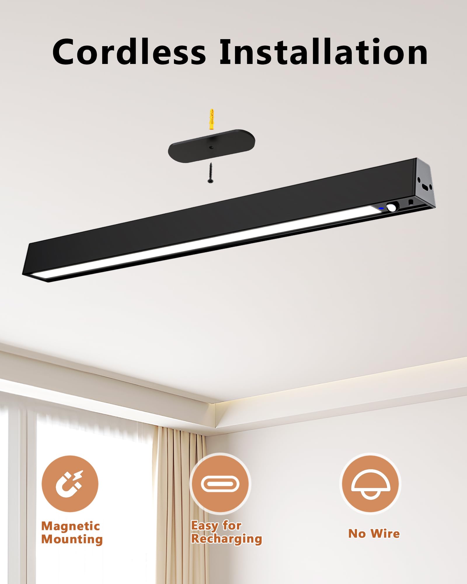 LYTARA detects motion within 5 to 8 meters for automatic illumination