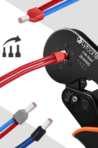Includes 1200 ferrules in 17 sizes for flexible projects