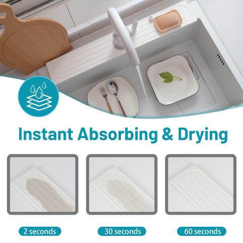 Lyxel silicone feet enhance grip and airflow to speed up drying