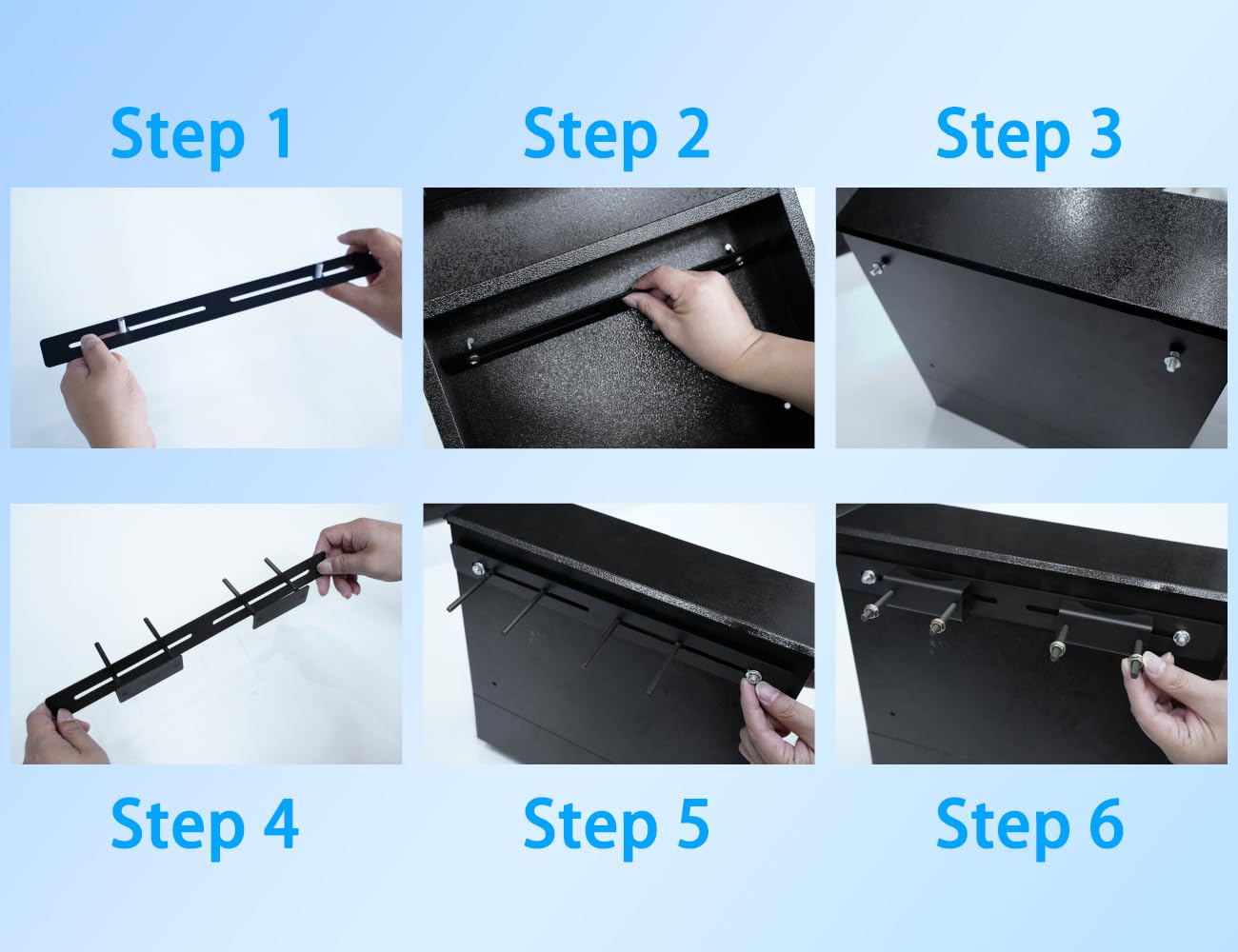 LyySangshuo mailbox mounting bracket dimensions help verify compatibility