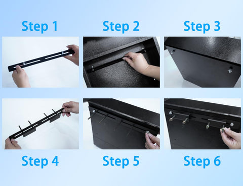 LyySangshuo mailbox mounting bracket dimensions help verify compatibility