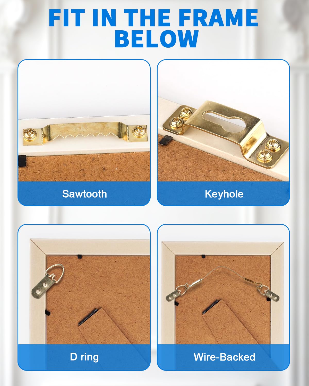 LZC hooks reusable and removable with a screwdriver leaving tiny holes