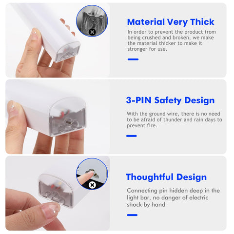 LZHOME LED Hexagon Lights long lifespan up to 50,000 hours for durable use