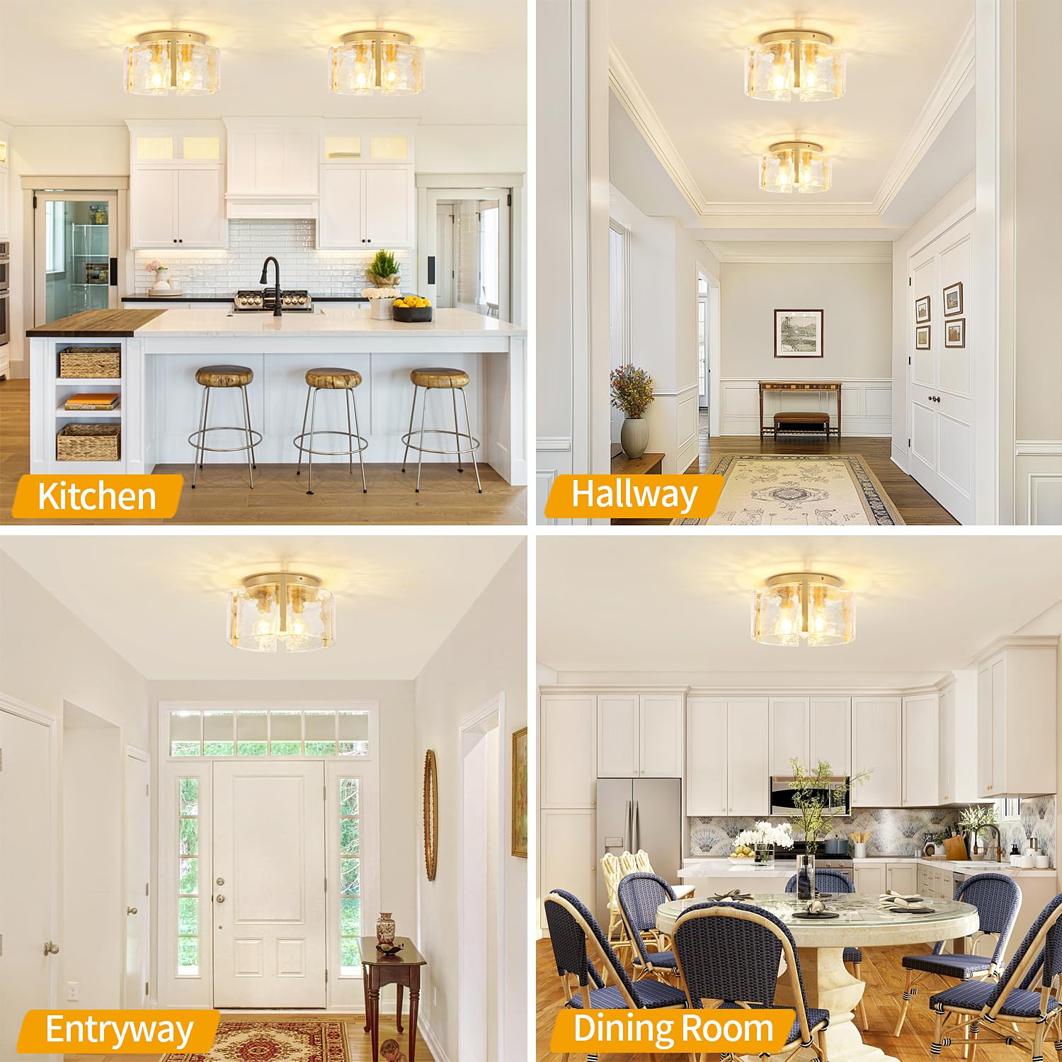 LZLDCJ UL-listed ceiling light for safe home use