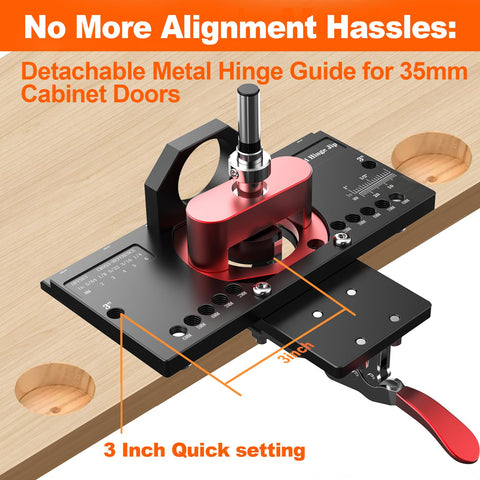 M-T jig accommodates 2–6 mm offsets and four screw patterns