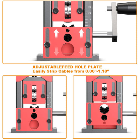 Aerospace aluminum and stainless steel frame supports durable performance.