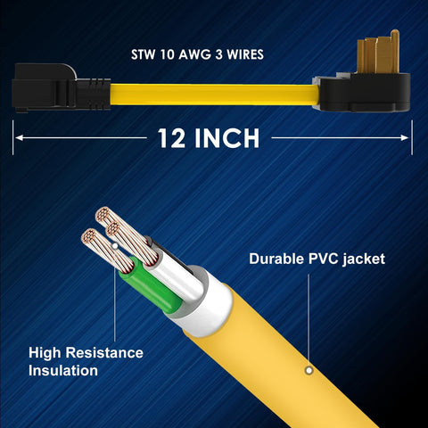 M1A2 STW 10 AWG cord enables rugged outdoor charging.