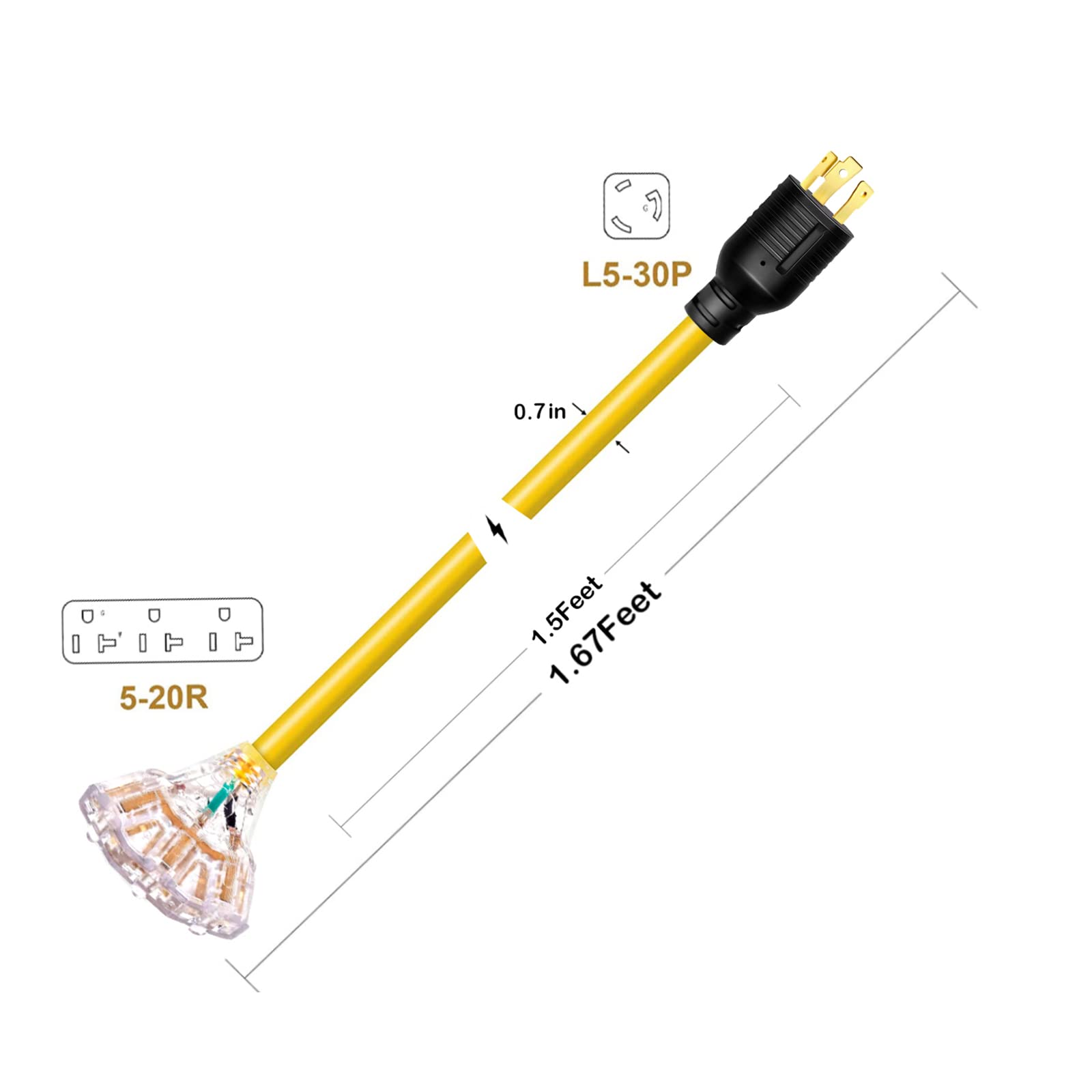 M1A2 STW jacket four-conductor copper wires for durable electrical cable