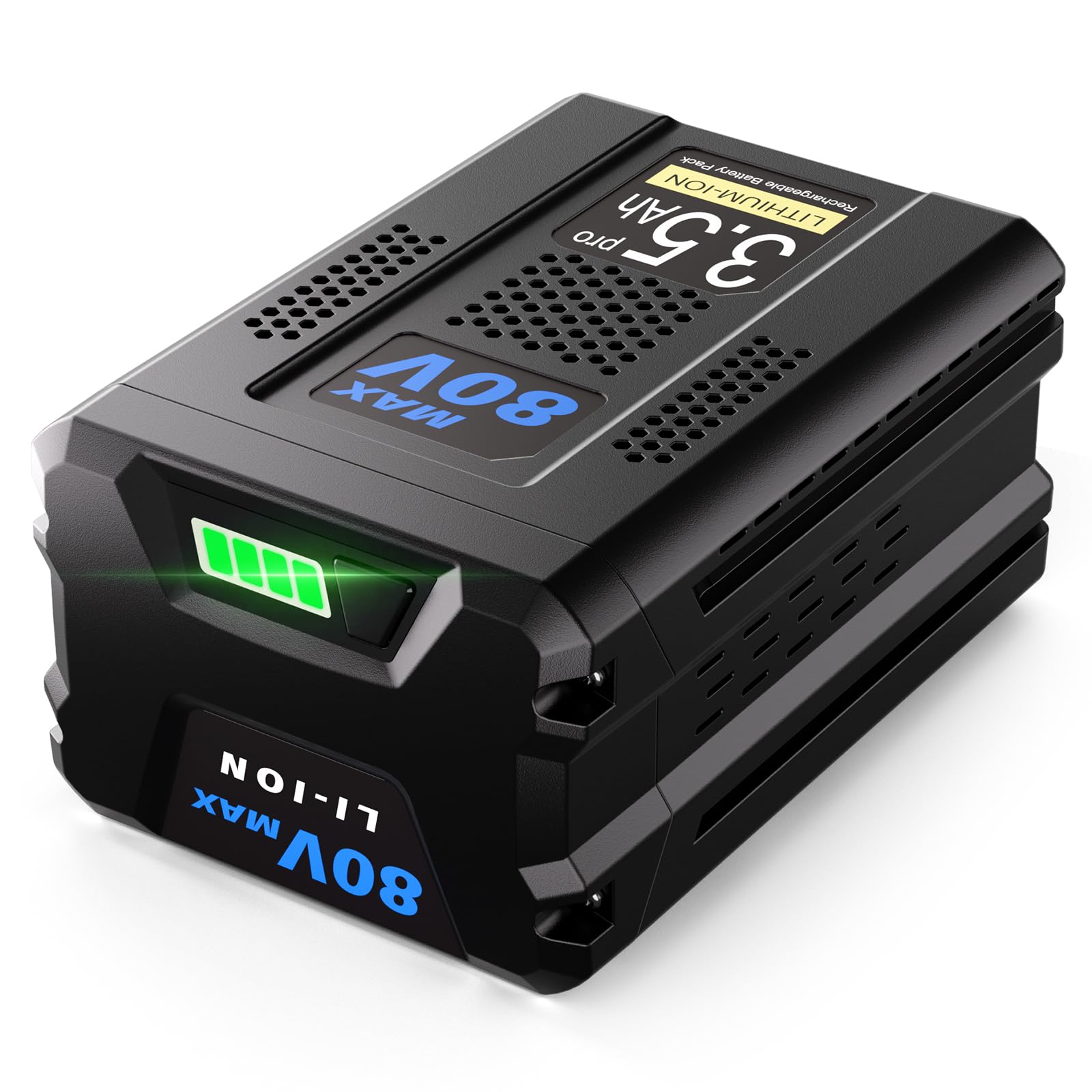 M2CSMK high-capacity 80V battery exterior provides longer cordless tool runtime.