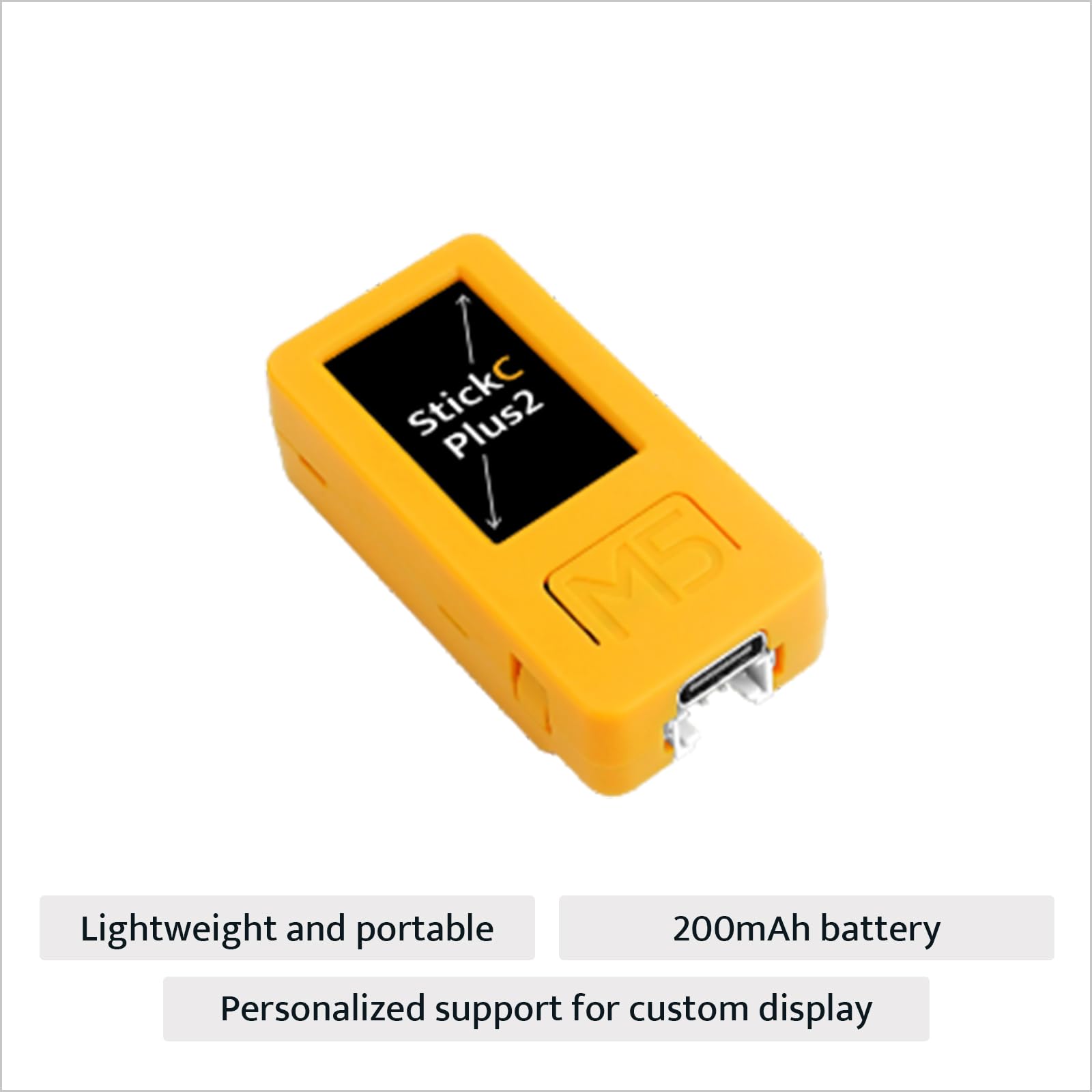 M5StickC Plus2 I/O ports and sensors ready for practical projects