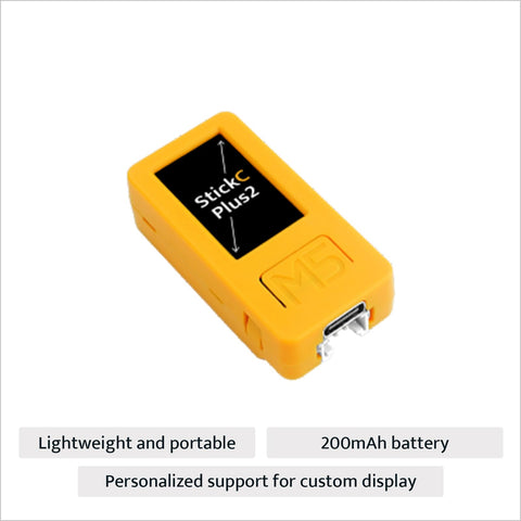 M5StickC Plus2 I/O ports and sensors ready for practical projects