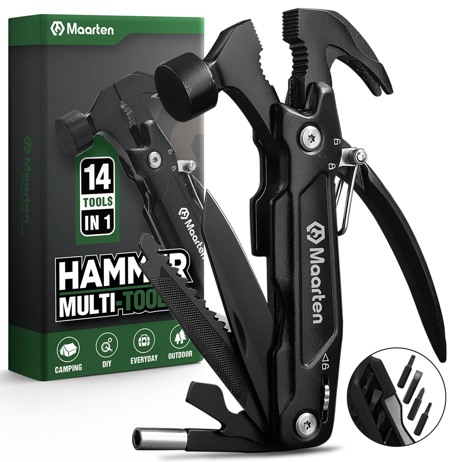 Maarten hammer multitool 14in1 ready for quick repairs on the go