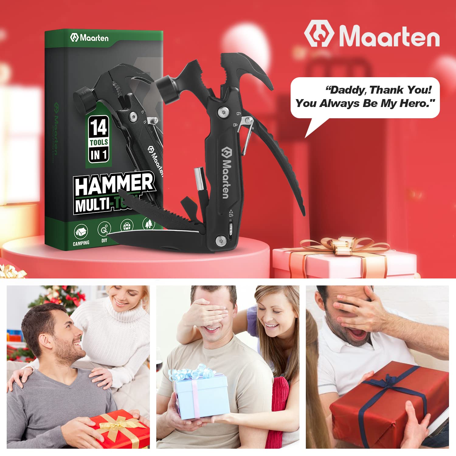 Maarten safety lock mechanism secures tools during use