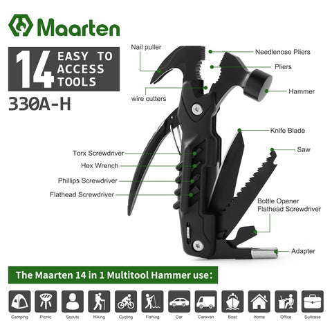 Maarten sturdy 3cr13 steel construction resists wear and corrosion