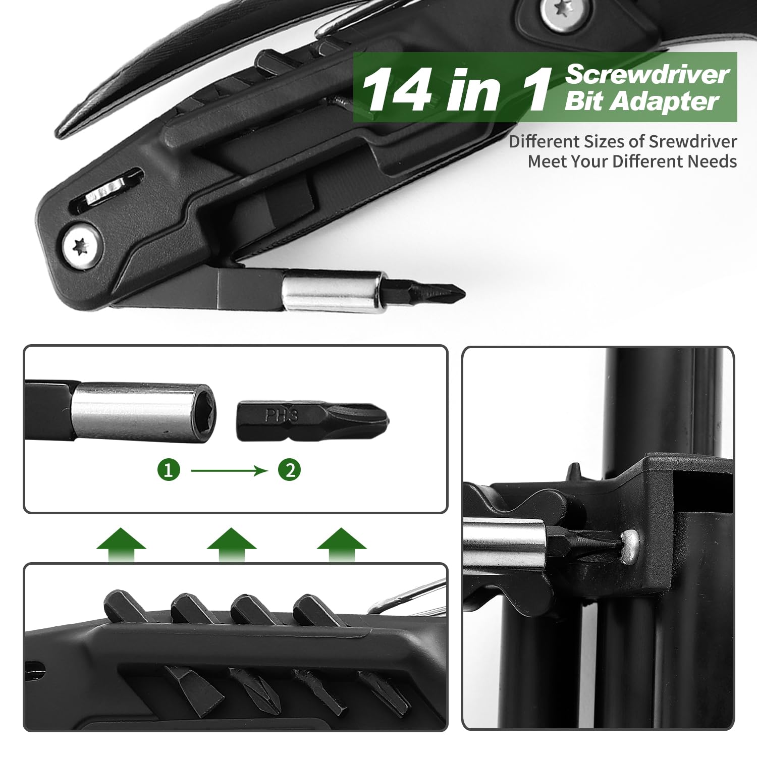 Maarten screwdriver bits hole upgrade expands fixing options