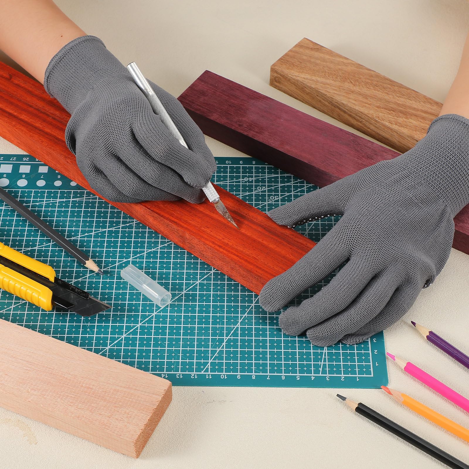 Maasechs exotic wood variety pack panel for woodworking and inlays