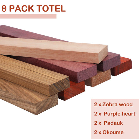 Maasechs padauk wood strip for warm-toned crafts