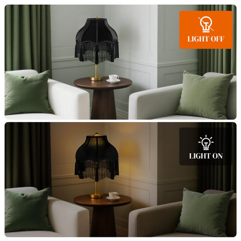MABOZOO Victorian lampshade quick installation guide