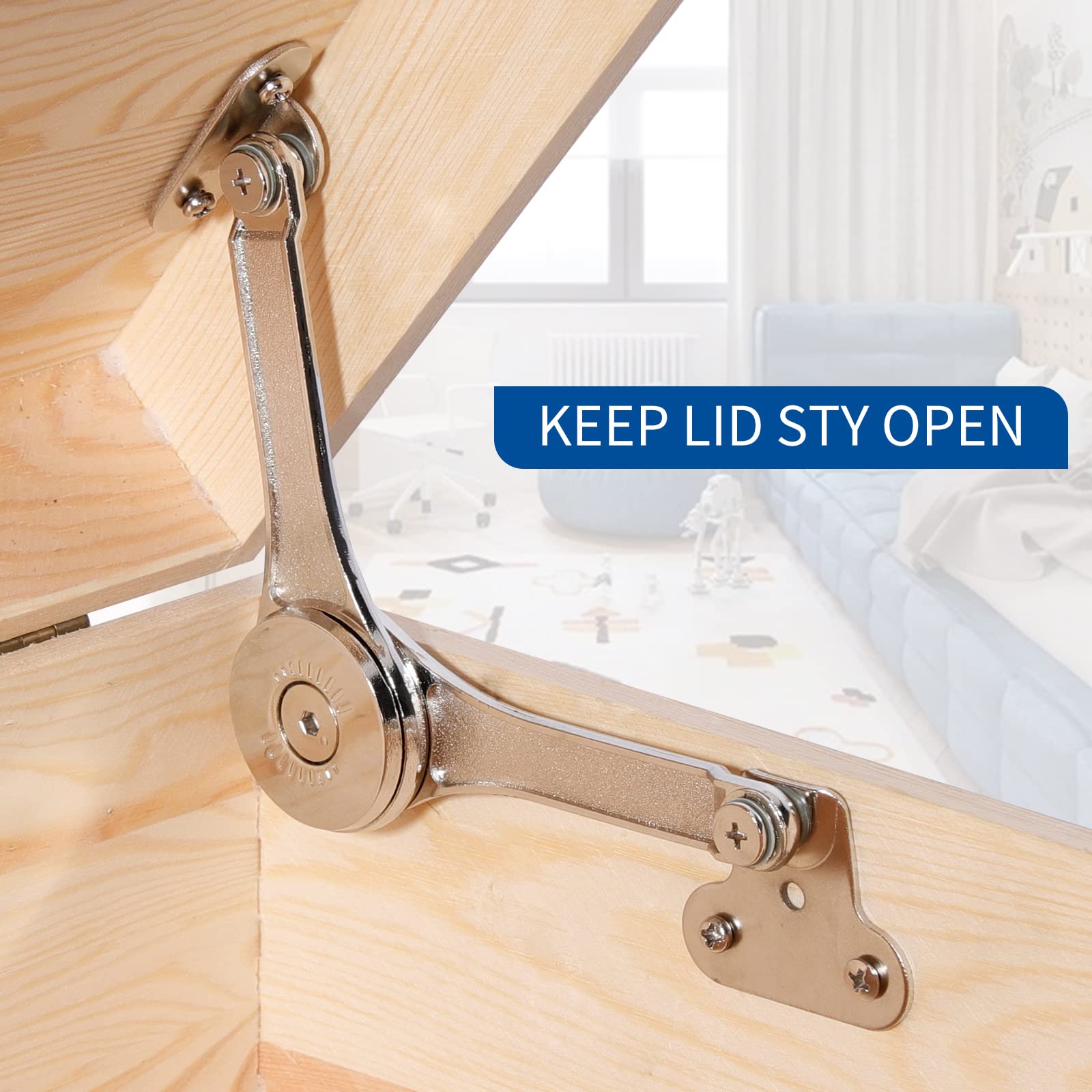Macaro left-right mounting option ensures flexible installation on various lids.