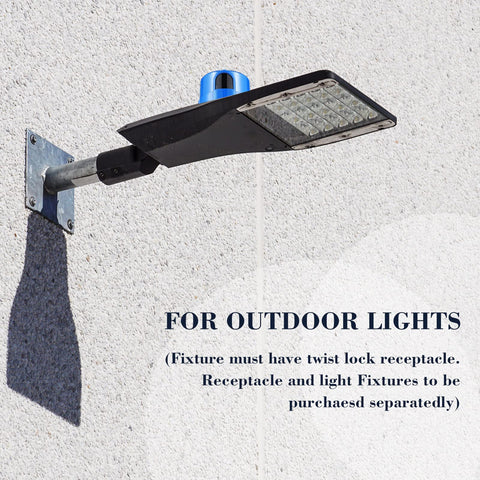 Macarrie dusk-to-dawn auto-on-off in action for nighttime lighting.